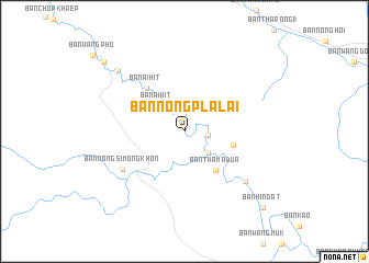 map of Ban Nong Pla Lai