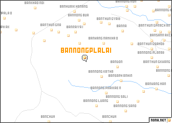 map of Ban Nong Pla Lai