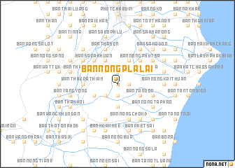 map of Ban Nong Pla Lai