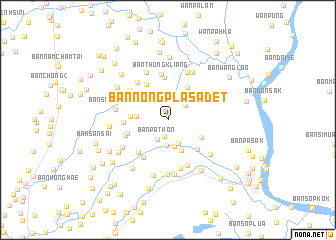 map of Ban Nong Pla Sadet