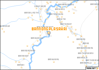 map of Ban Nong Pla Sawai