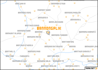 map of Ban Nong Plik