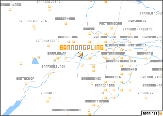 map of Ban Nong Pling