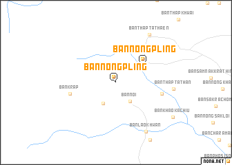 map of Ban Nong Pling