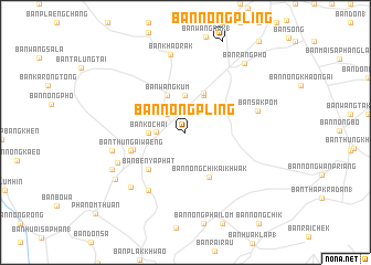 map of Ban Nong Pling