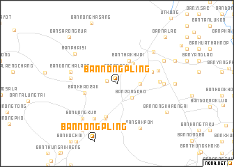 map of Ban Nong Pling