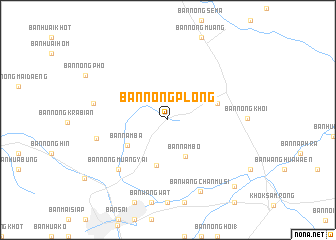 map of Ban Nong Plong