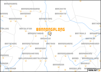 map of Ban Nong Plong