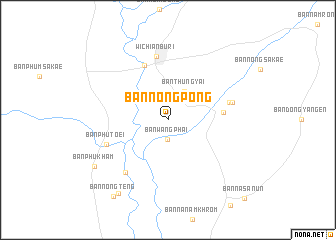 map of Ban Nong Pong