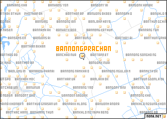 map of Ban Nong Prachan