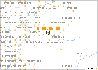 map of Ban Nong Pru