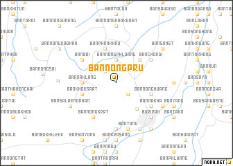 map of Ban Nong Pru