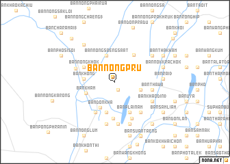 map of Ban Nong Pru