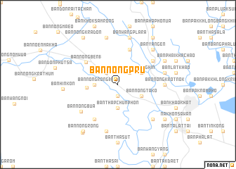 map of Ban Nong Pru
