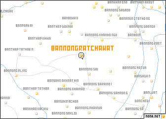 map of Ban Nong Ratchawat
