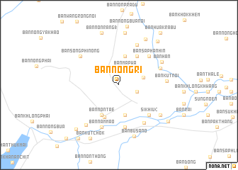 map of Ban Nong Ri