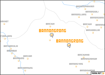 map of Ban Nong Rong