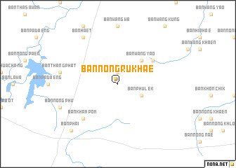 map of Ban Nong Ru Khae