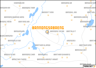 map of Ban Nong Sabaeng