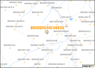map of Ban Nong Sachaeng