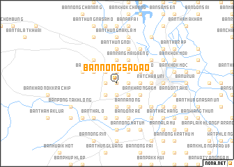 map of Ban Nong Sadao