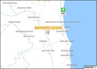 map of Ban Nong Sadao
