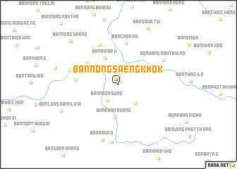 map of Ban Nong Saeng Khok