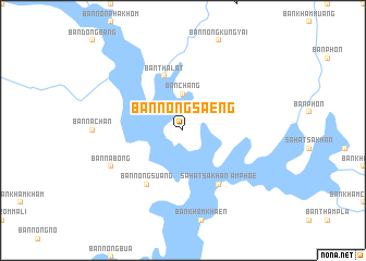 map of Ban Nong Saeng