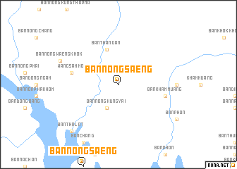 map of Ban Nong Saeng