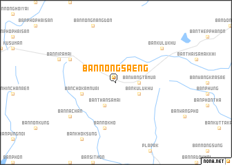 map of Ban Nong Saeng