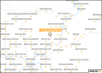 map of Ban Nong Sai