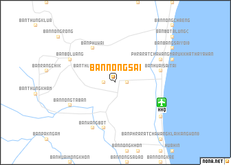 map of Ban Nong Sai