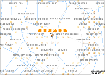 map of Ban Nong Sakae