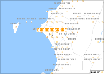 map of Ban Nong Sakae