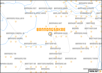 map of Ban Nong Sakae