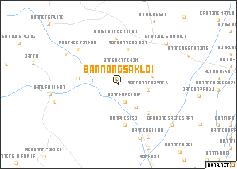 map of Ban Nong Sa Kloi