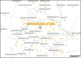 map of Ban Nong Salat Dai