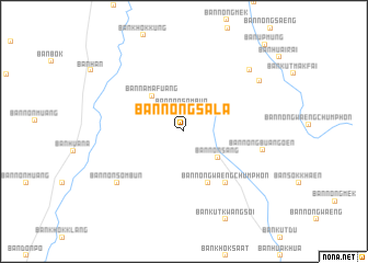 map of Ban Nong Sala