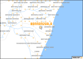 map of Ban Nong Sala