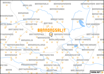 map of Ban Nong Sa Lit