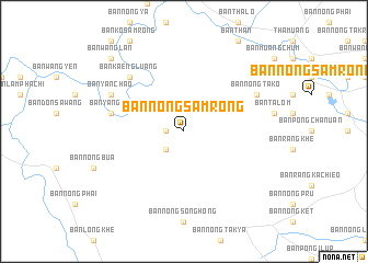 map of Ban Nong Samrong