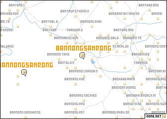 map of Ban Nong Samrong