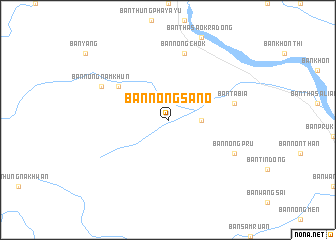 map of Ban Nong Sano