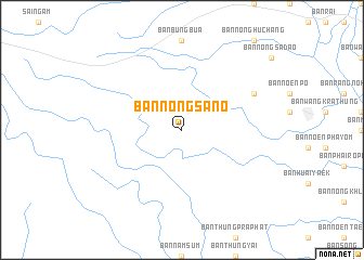 map of Ban Nong Sano