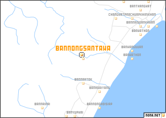 map of Ban Nong San Tawa