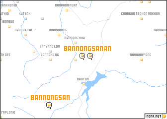 map of Ban Nong San