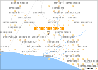 map of Ban Nong Saphan