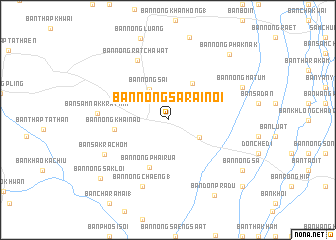 map of Ban Nong Sarai Noi