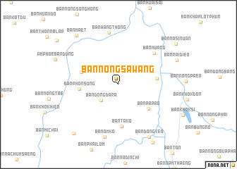 map of Ban Nong Sawang