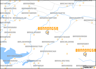 map of Ban Nong Sa